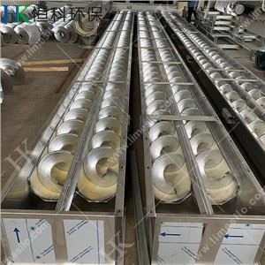 Horizontalni vijak konveyor integrisana mašina